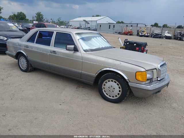 45626155 :رقم المزاد ، WDBCA39E7KA459063 vin ، 1989 Mercedes-benz 560 Sel مزاد بيع