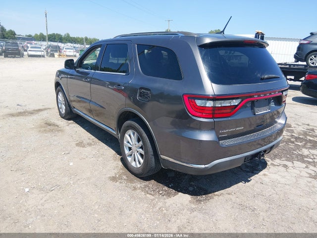 1C4RDJAG7FC741346 Dodge Durango Sxt