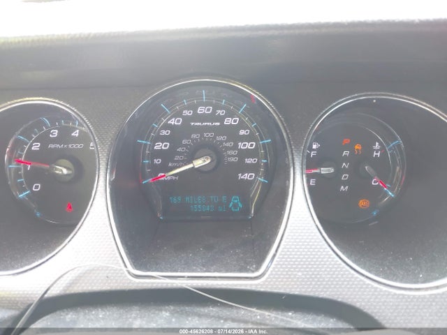 45626208 :رقم المزاد ، 1FAHP2EW5CG106131 vin ، 2012 Ford Taurus Sel مزاد بيع