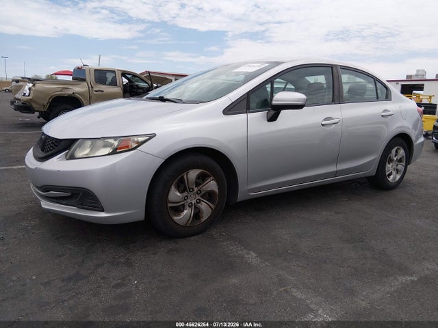 Honda Civic Lx 2014 19XFB2E54EE055537 Image 2