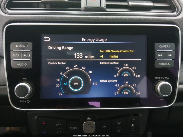 1N4AZ1CV1MC552155 Nissan Leaf Sv 40 Kwh