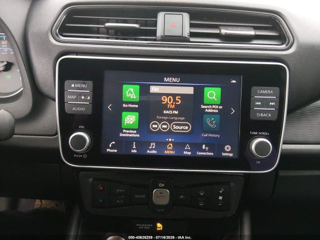 1N4AZ1CV1MC552155 Nissan Leaf Sv 40 Kwh