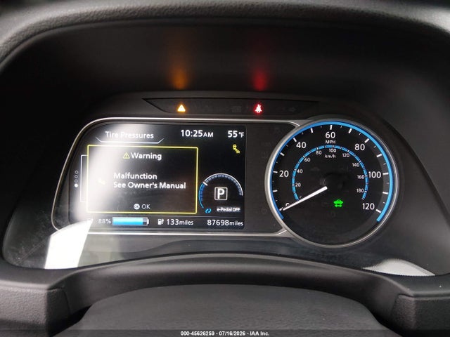 1N4AZ1CV1MC552155 Nissan Leaf Sv 40 Kwh