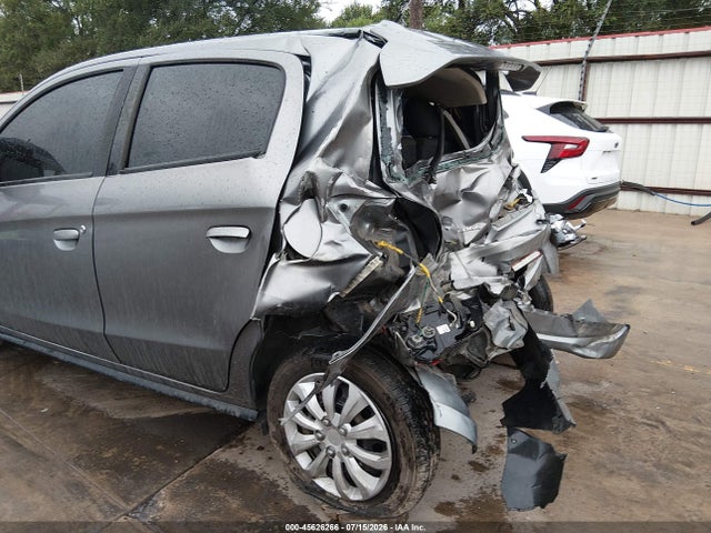 2019 Mitsubishi Mirage Es მანქანა იყიდება აუქციონზე, vin: ML32A3HJ1KH013724, აუქციონის ნომერი: 45626266