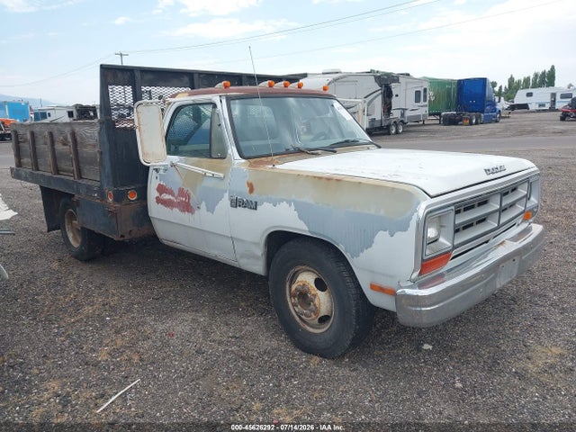 Продажа на аукционе авто 1989 Dodge D-series D300/d350, vin: 1B6ME3658KS045951, номер лота: 45626292