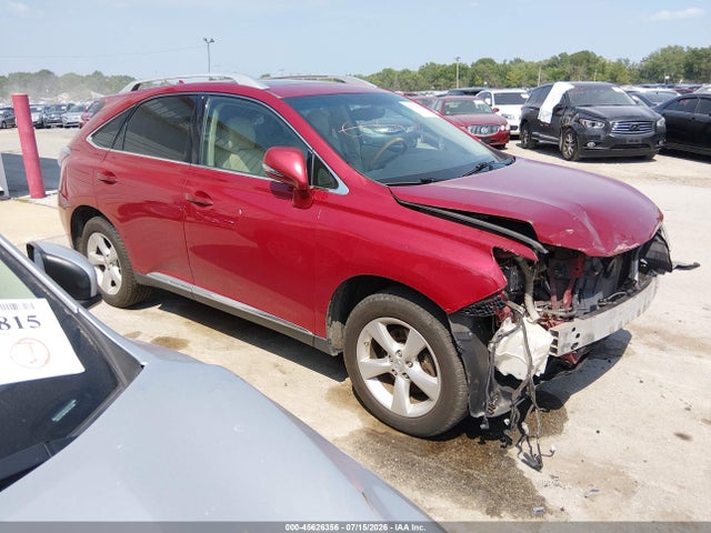 2010 Lexus Rx 350 მანქანა იყიდება აუქციონზე, vin: 2T2BK1BA3AC056869, აუქციონის ნომერი: 45626356