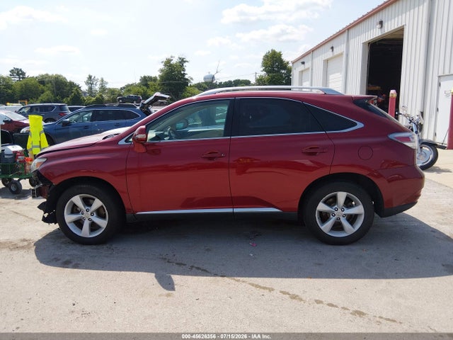 2010 Lexus Rx 350 მანქანა იყიდება აუქციონზე, vin: 2T2BK1BA3AC056869, აუქციონის ნომერი: 45626356