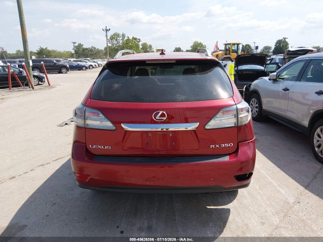 2010 Lexus Rx 350 მანქანა იყიდება აუქციონზე, vin: 2T2BK1BA3AC056869, აუქციონის ნომერი: 45626356