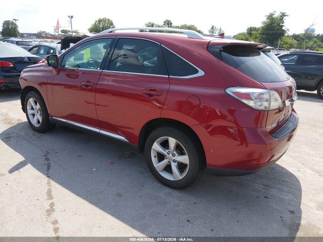 2010 Lexus Rx 350 მანქანა იყიდება აუქციონზე, vin: 2T2BK1BA3AC056869, აუქციონის ნომერი: 45626356