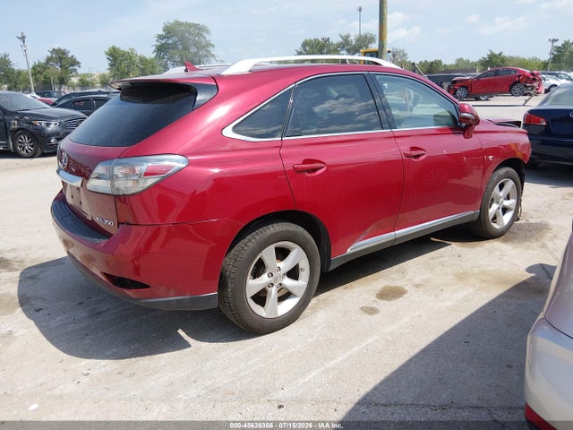 2010 Lexus Rx 350 მანქანა იყიდება აუქციონზე, vin: 2T2BK1BA3AC056869, აუქციონის ნომერი: 45626356