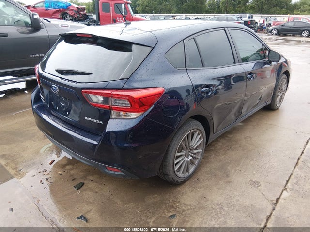 2020 Subaru Impreza 5-door მანქანა იყიდება აუქციონზე, vin: 4S3GTAB66L3716689, აუქციონის ნომერი: 45626402