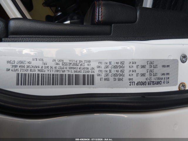 Продаж на аукціоні авто 2015 Jeep Cherokee Trailhawk, vin: 1C4PJMBS6FW615529, номер лоту: 45626436
