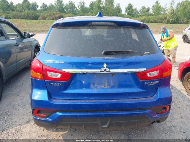 2018 Mitsubishi Outlander Sport 2.0 Es მანქანა იყიდება აუქციონზე, vin: JA4AR3AU8JZ004687, აუქციონის ნომერი: 45626450