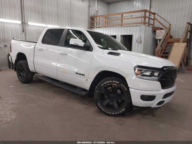 45626536 :رقم المزاد ، 1C6SRFFT4LN104167 vin ، 2020 Ram 1500 Big Horn  4x4 5'7 Box مزاد بيع