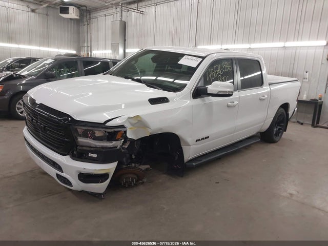 45626536 :رقم المزاد ، 1C6SRFFT4LN104167 vin ، 2020 Ram 1500 Big Horn  4x4 5'7 Box مزاد بيع