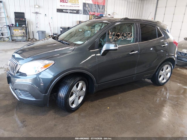 2016 Buick Encore მანქანა იყიდება აუქციონზე, vin: KL4CJASB7GB753239, აუქციონის ნომერი: 45626582