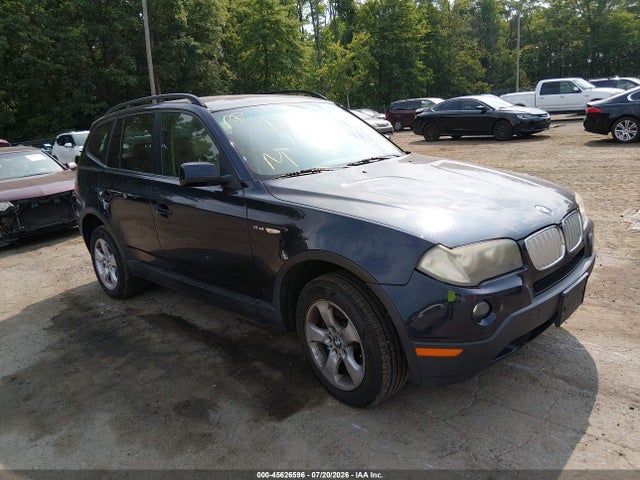 45626596 :رقم المزاد ، WBXPC93407WF02545 vin ، 2007 Bmw X3 3.0si مزاد بيع