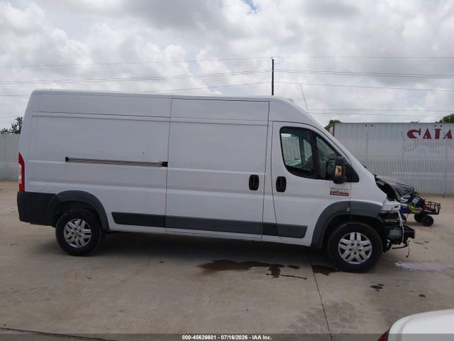 2016 Ram Promaster 2500 High Roof მანქანა იყიდება აუქციონზე, vin: 3C6TRVDG6GE108509, აუქციონის ნომერი: 45626601