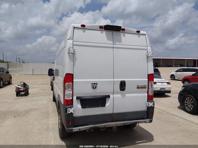 2016 Ram Promaster 2500 High Roof მანქანა იყიდება აუქციონზე, vin: 3C6TRVDG6GE108509, აუქციონის ნომერი: 45626601