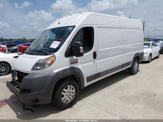 2016 Ram Promaster 2500 High Roof მანქანა იყიდება აუქციონზე, vin: 3C6TRVDG6GE108509, აუქციონის ნომერი: 45626601