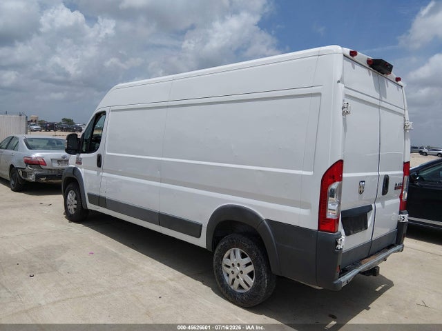 2016 Ram Promaster 2500 High Roof მანქანა იყიდება აუქციონზე, vin: 3C6TRVDG6GE108509, აუქციონის ნომერი: 45626601