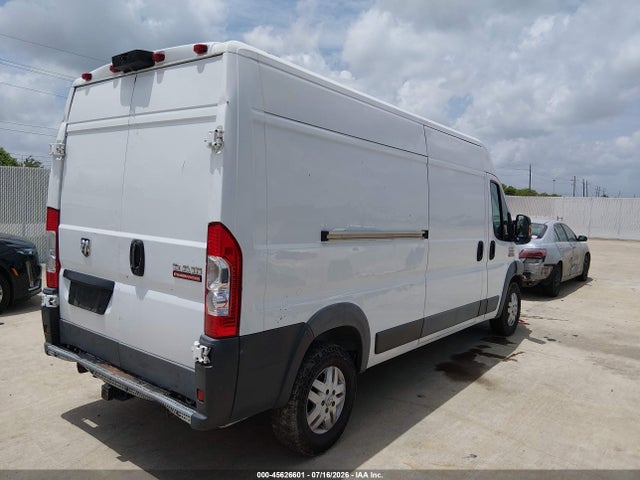 2016 Ram Promaster 2500 High Roof მანქანა იყიდება აუქციონზე, vin: 3C6TRVDG6GE108509, აუქციონის ნომერი: 45626601