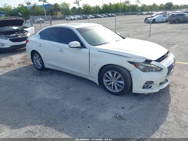 Продажа на аукционе авто 2014 Infiniti Q50, vin: JN1BV7AP1EM689273, номер лота: 45626623