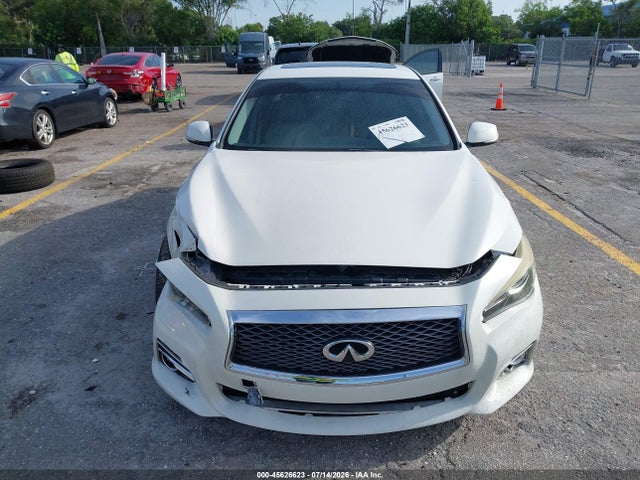 45626623 :رقم المزاد ، JN1BV7AP1EM689273 vin ، 2014 Infiniti Q50 مزاد بيع