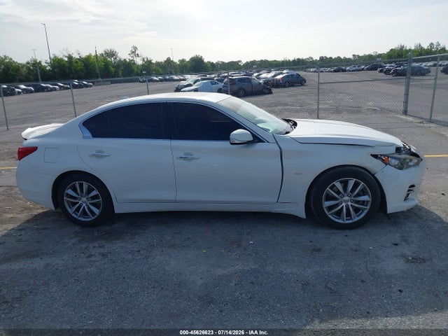45626623 :رقم المزاد ، JN1BV7AP1EM689273 vin ، 2014 Infiniti Q50 مزاد بيع