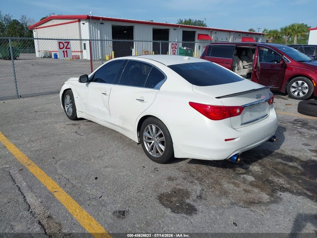 45626623 :رقم المزاد ، JN1BV7AP1EM689273 vin ، 2014 Infiniti Q50 مزاد بيع