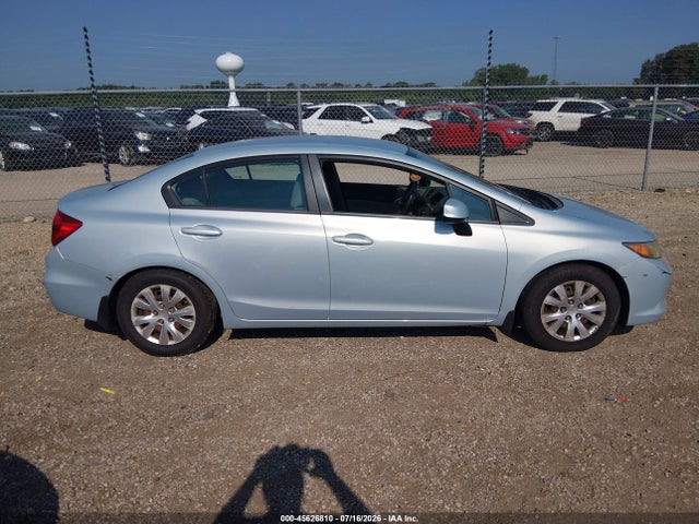 Aukcja sprzedaży 2012 Honda Civic Lx, vin: 19XFB2F50CE033157, numer aukcji: 45626810