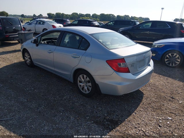 Aukcja sprzedaży 2012 Honda Civic Lx, vin: 19XFB2F50CE033157, numer aukcji: 45626810