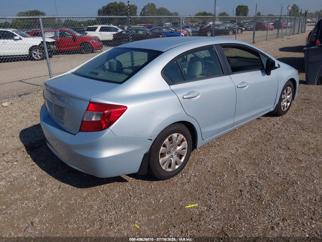 Aukcja sprzedaży 2012 Honda Civic Lx, vin: 19XFB2F50CE033157, numer aukcji: 45626810