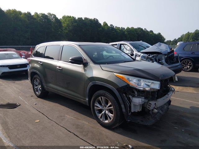 Auction sale of the 2014 Toyota Highlander Xle V6, vin: 5TDKKRFH2ES018475, lot number: 45626824