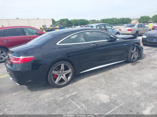 2016 Mercedes-benz Amg S 63 4matic მანქანა იყიდება აუქციონზე, vin: WDDXJ7JB6GA012099, აუქციონის ნომერი: 45626847