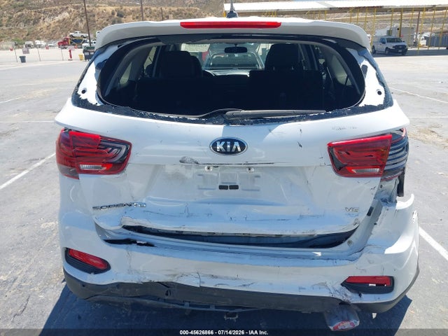 5XYPG4A5XLG627573 KIA Sorento 3.3l Lx