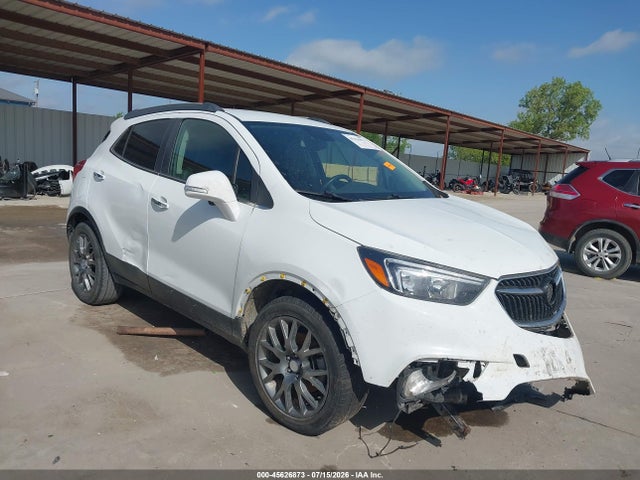 2019 Buick Encore Fwd Sport Touring მანქანა იყიდება აუქციონზე, vin: KL4CJ1SBXKB735648, აუქციონის ნომერი: 45626873
