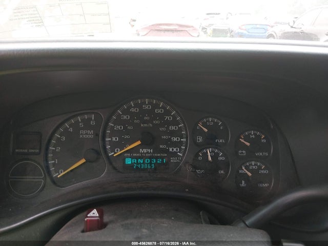 Aukcja sprzedaży 2000 Gmc Sierra 1500 Sle, vin: 1GTEK19T6YE283750, numer aukcji: 45626878