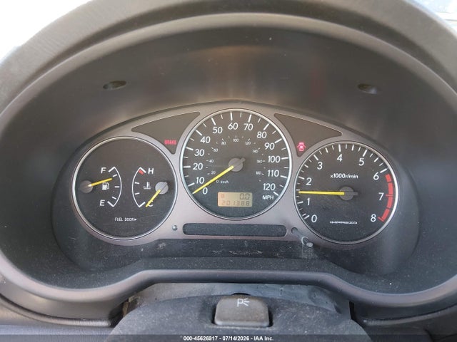 Продаж на аукціоні авто 2002 Subaru Impreza 2.5rs, vin: JF1GD67572G503936, номер лоту: 45626917