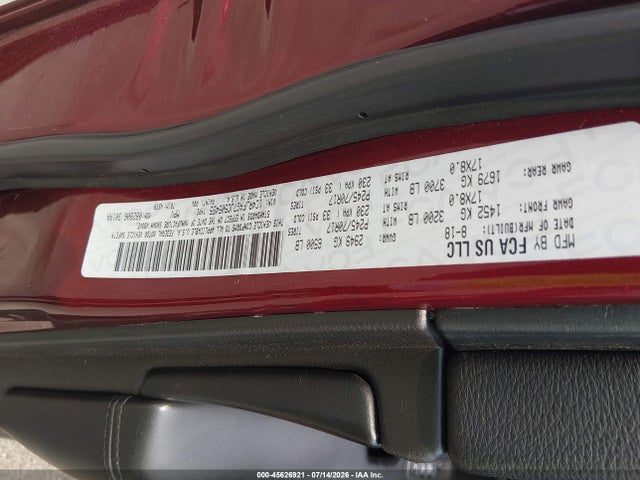 Продаж на аукціоні авто 2018 Jeep Grand Cherokee Laredo 4x4, vin: 1C4RJFAG7JC505455, номер лоту: 45626921