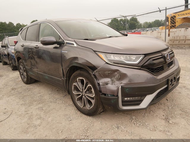 2022 Honda Cr-v Hybrid Ex მანქანა იყიდება აუქციონზე, vin: 5J6RT6H57NL044126, აუქციონის ნომერი: 45626925