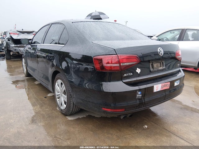 2017 Volkswagen Jetta 1.4t S მანქანა იყიდება აუქციონზე, vin: 3VW2B7AJ4HM308796, აუქციონის ნომერი: 45626963