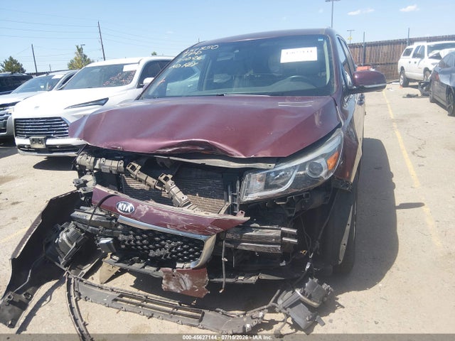 2017 Kia Sedona Ex მანქანა იყიდება აუქციონზე, vin: KNDMC5C14H6255656, აუქციონის ნომერი: 45627144