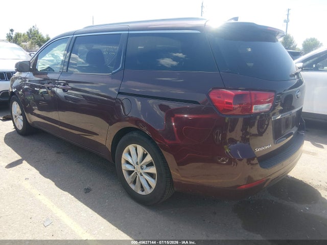 2017 Kia Sedona Ex მანქანა იყიდება აუქციონზე, vin: KNDMC5C14H6255656, აუქციონის ნომერი: 45627144