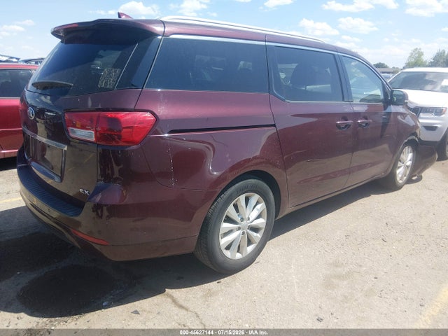 2017 Kia Sedona Ex მანქანა იყიდება აუქციონზე, vin: KNDMC5C14H6255656, აუქციონის ნომერი: 45627144
