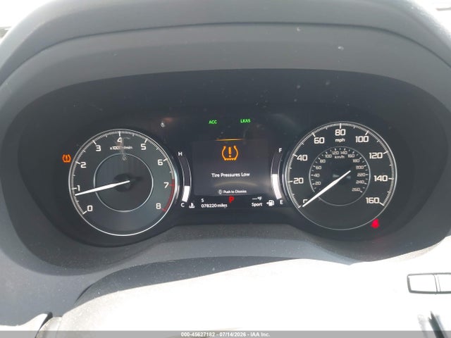 45627182 :رقم المزاد ، 5J8TC1H53KL019560 vin ، 2019 Acura Rdx Technology Package مزاد بيع