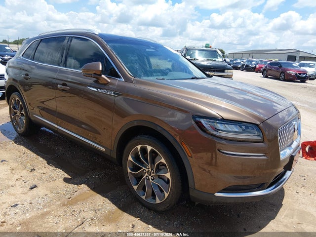 Auction sale of the 2022 Lincoln Nautilus Reserve, vin: 2LMPJ6K94NBL08241, lot number: 45627257