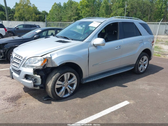 2010 Mercedes-benz Ml 350 4matic მანქანა იყიდება აუქციონზე, vin: 4JGBB8GB8AA603939, აუქციონის ნომერი: 45627285