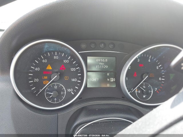 2010 Mercedes-benz Ml 350 4matic მანქანა იყიდება აუქციონზე, vin: 4JGBB8GB8AA603939, აუქციონის ნომერი: 45627285