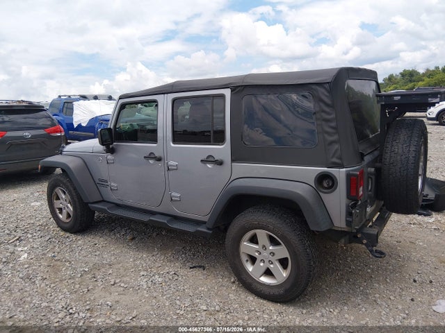 2017 Jeep Wrangler Unlimited Sport მანქანა იყიდება აუქციონზე, vin: 1C4BJWDG3HL689901, აუქციონის ნომერი: 45627366